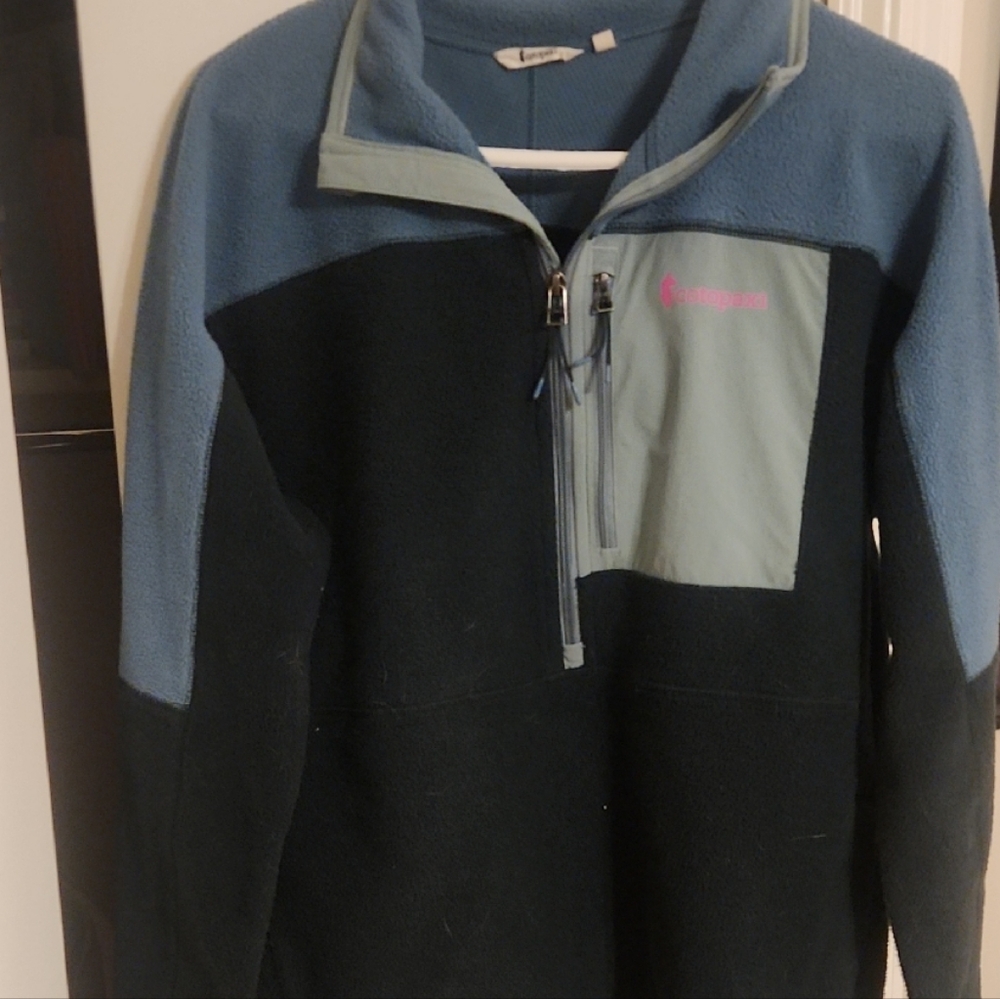Cotopaxi Textured Blue Fleece